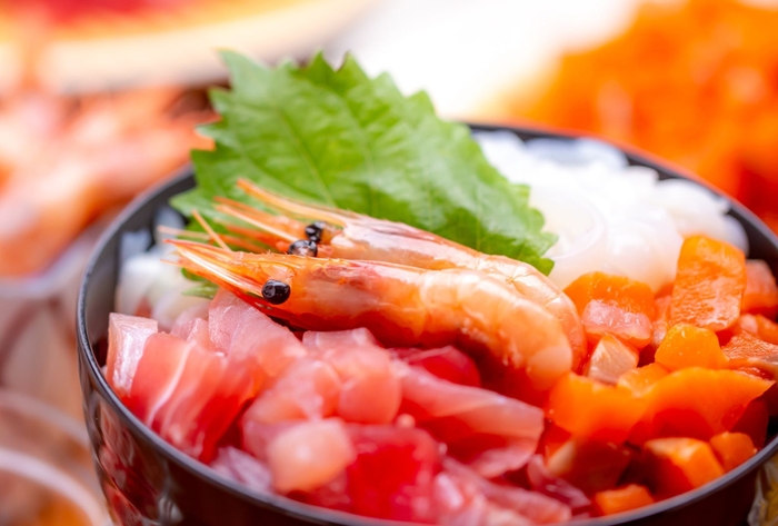 お好みで盛り付け“のっけ丼”